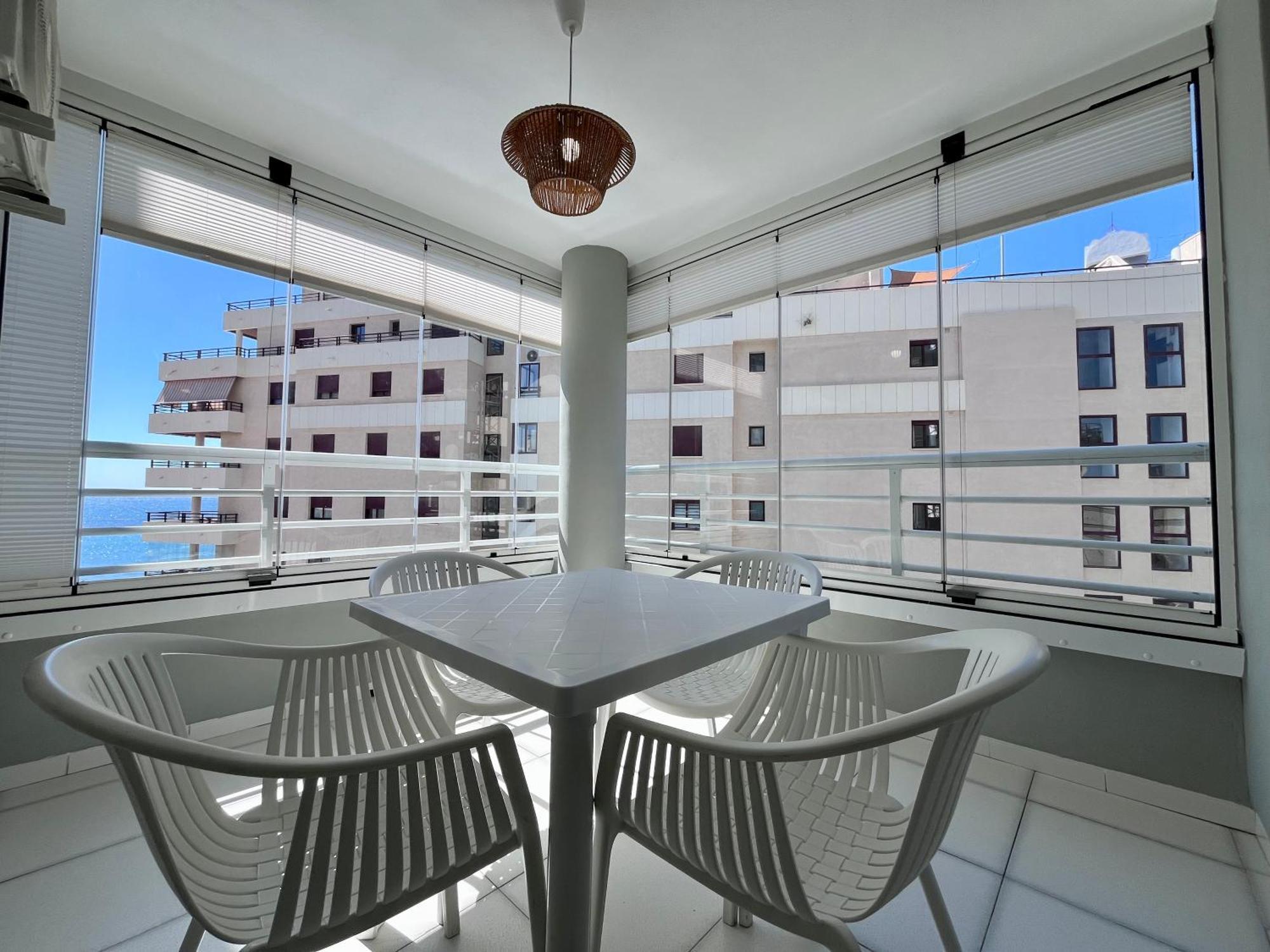 Modern Apartment On The Beach With Pool Calp Extérieur photo