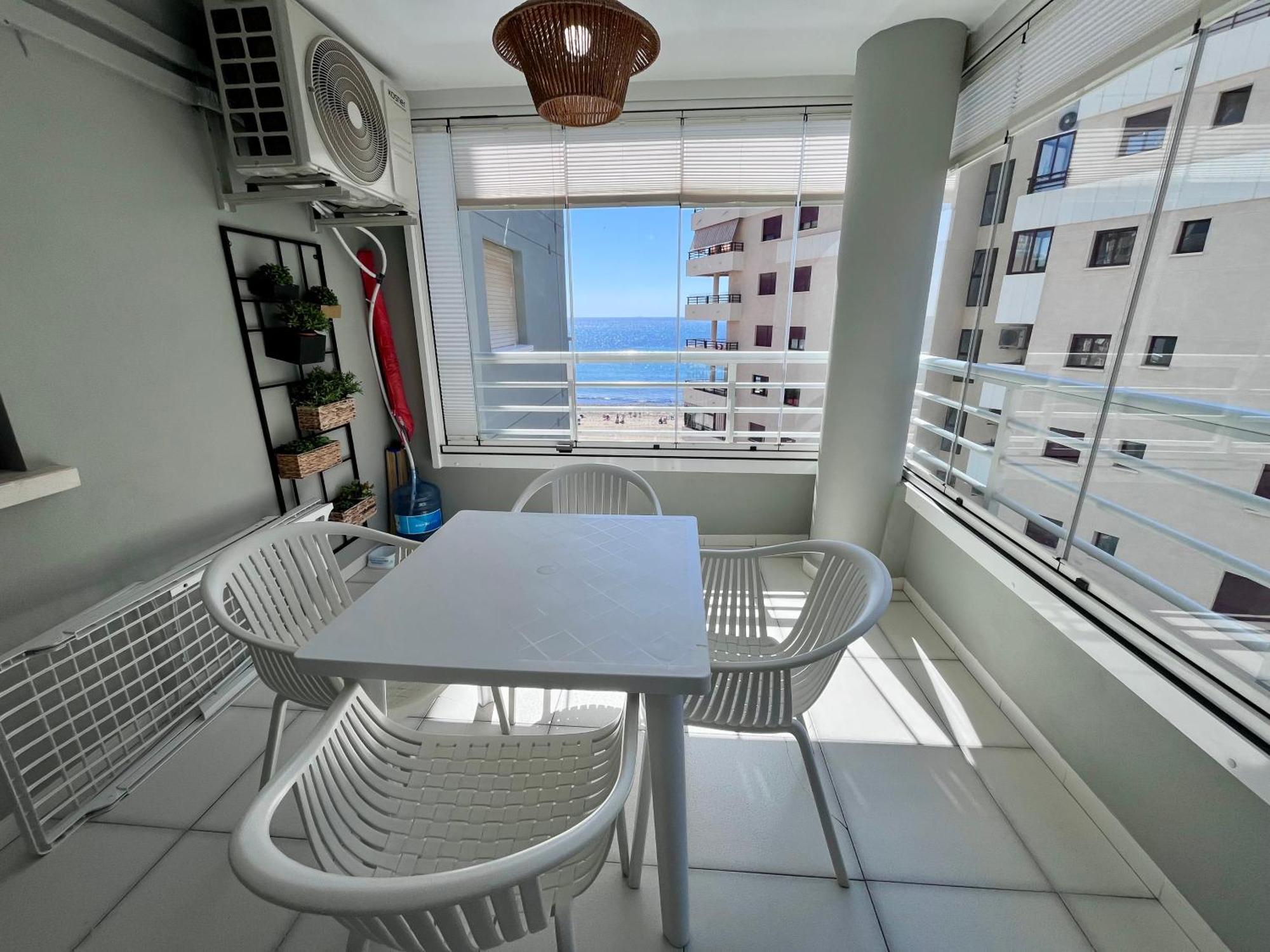 Modern Apartment On The Beach With Pool Calp Extérieur photo